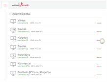 Tablet Screenshot of kata.lt